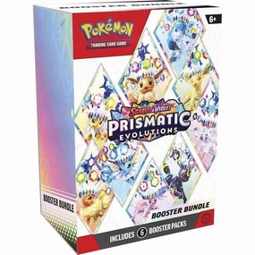 Sv8.5 Prismatic Evolutions Booster Bundle  (ENG ver.) ???????` ???? ???? ?????? PTCG ???c??ex Limited Toys Hidden Drop Discovery Exclusive Drop Series