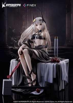 Anime Sculpture Congratulations Present Arknights 1/7 Scale Figure Mudrock Silent Night DN06 Ver.
