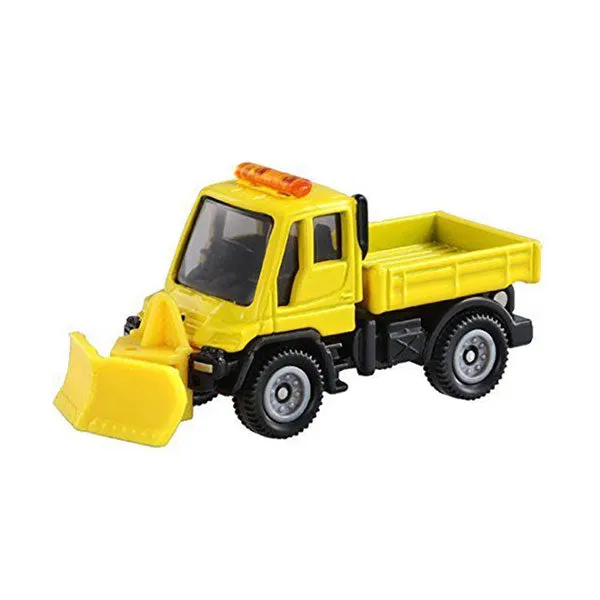 Tomica - No.22 Mercedes Benz Unimog Snowplow Removal Model Car Prehistoric Animal