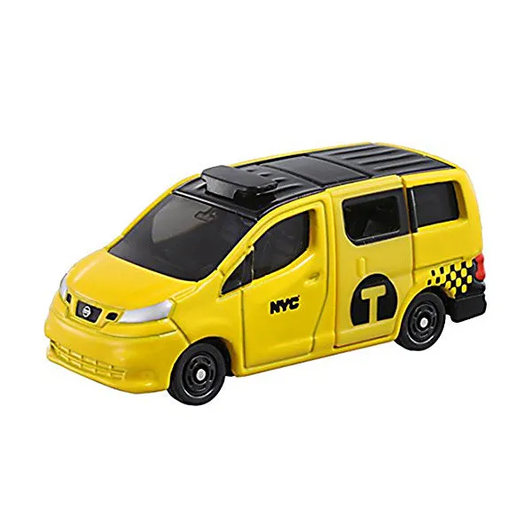 Tomica - No.27 Nissan NV200 New York City NYC Taxi Yellow Diecast Car Cultural Icon Archival Quality