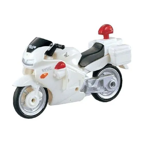 Tomica - No.4 Honda VFR Motorcycle Toy Police Motobike Fan Convention Professional Grade