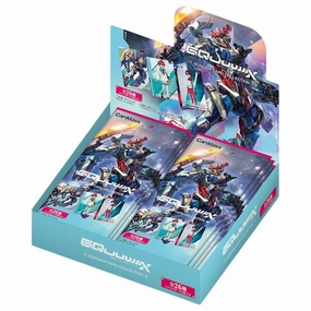 Mystery Drop Display Toy Series Carddass GUNDAM CARD COLLECTION Mobile Suit Gundam GQuuuuuuX (packed edition) BOX (Box of 20 packs) ?C?? ???_