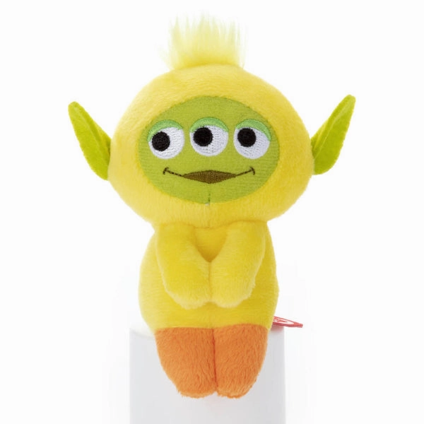 Toy Story Disney Pixar Chokkorisan Sitting Plush Doll - Alien Crossover Collection Game End Community Helper