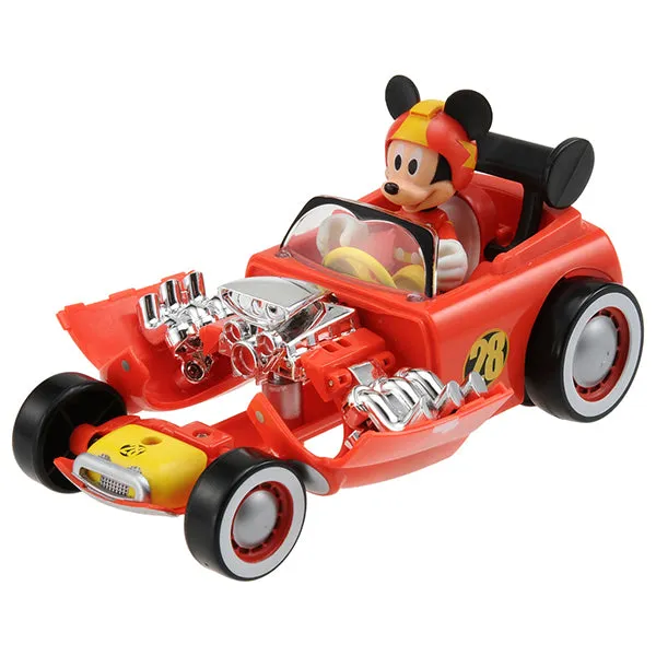 TAKARA TOMY MICKEY & ROAD RACERS EASY TRANSFORMATION! HOT ROD MICKEY MOUSE Limited Model
