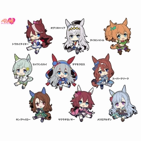 Worm Farm Uma Musume Pretty Derby Petanko Trading Rubber Strap Vol.2 Box (set of 9) ?R??