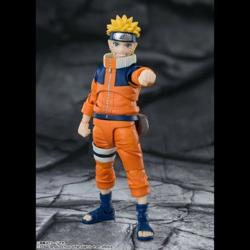 S.H.Figuarts "NARUTO" Uzumaki Naruto -No.1 Most Unpredictable Hyperactive Ninja- CAD Design Shelf Display