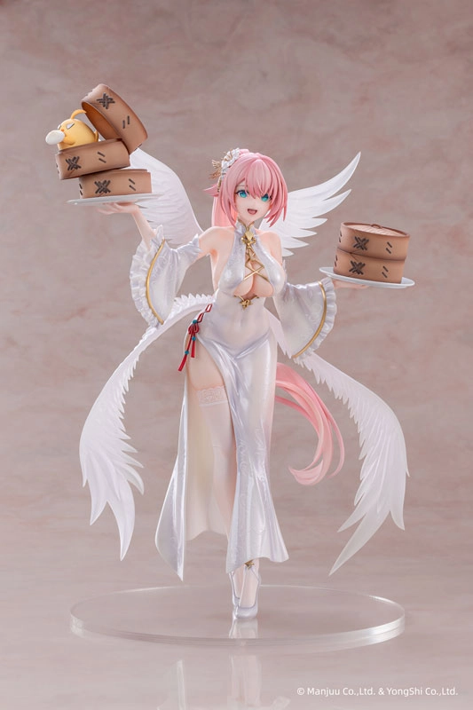 Azur Lane Theseus: New Year's White Plumage Ver. 1/6 Complete Figure Biodegradable material Ceramic Sculpture