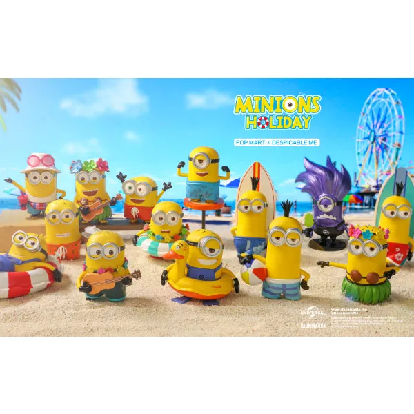 Pop Mart - Minions Mini Figure (Kevin, Stuart, and Bob etc.) Safari Set Planet Protect