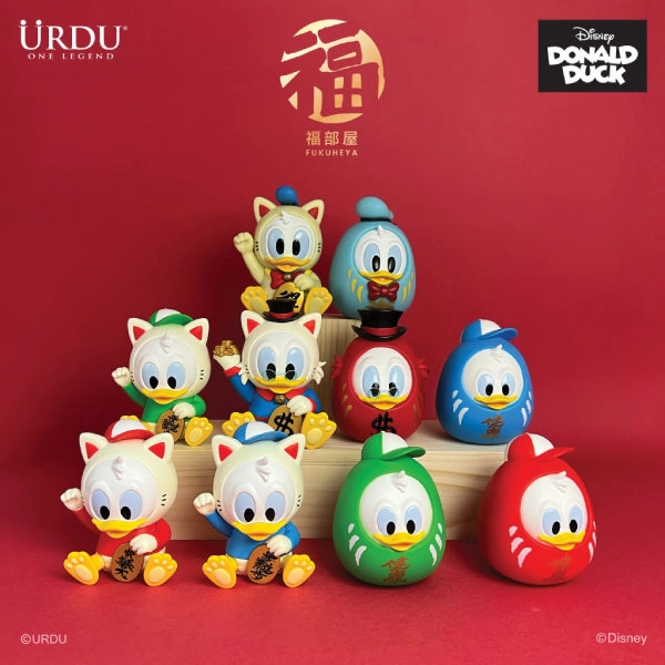 Urdu - Disney Fukuheya Lucky Series S4 - Donald Duck & Scrooge McDuck (box of 8) ???? ?????? ???? ???????? Lab Safety Measurement Device
