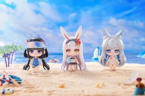 Cartoon Figure Minimalist Home HanaBee "AZUR LANE" SWIM SUIT CHIBI FIGURE VOL.1 SET OF THREE