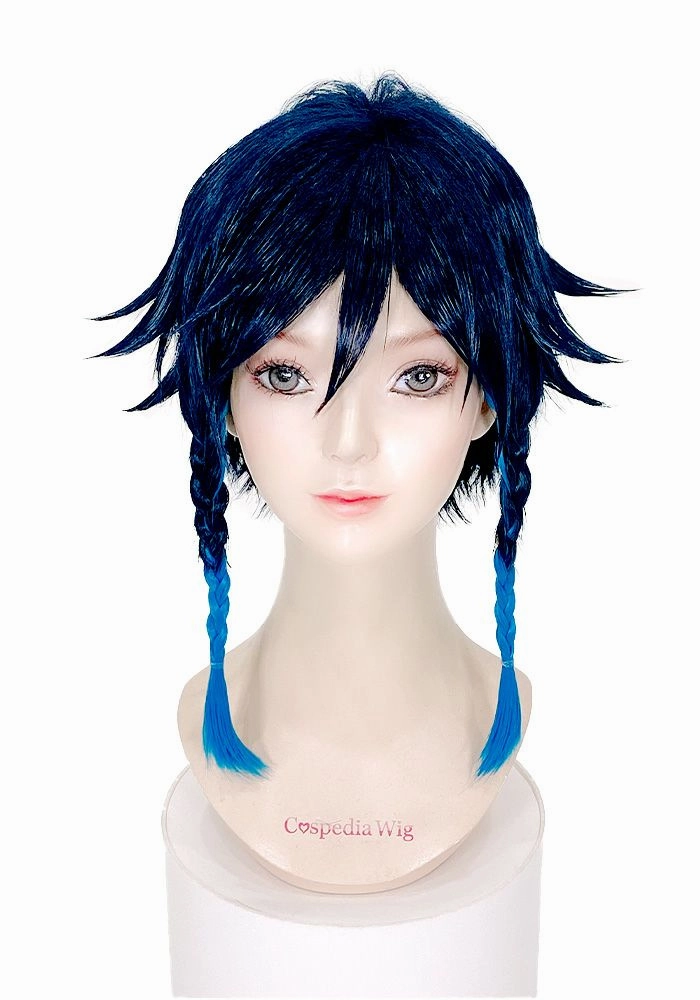 Hobbyist Community Chibi Hobby "Genshin Impact" Venti style cosplay wig