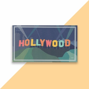 World Landmark Wood DIY 3D Puzzle & Postcard Los Angeles Hollywood stress relief Commitment Honor